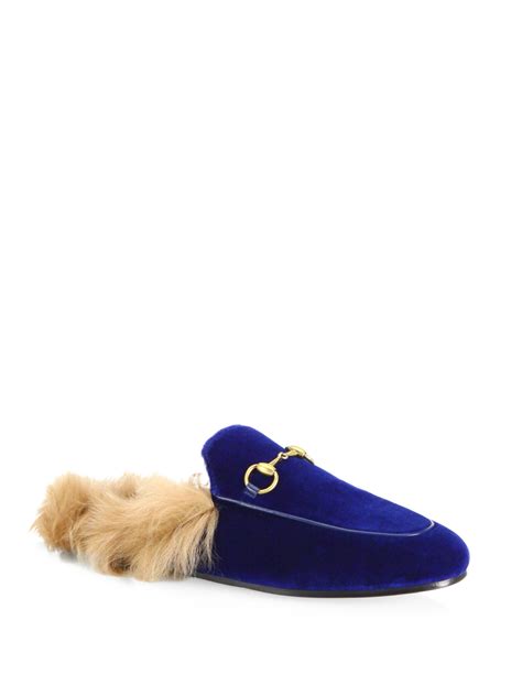 gucci kinderschuhe|gucci velvet mules with fur.